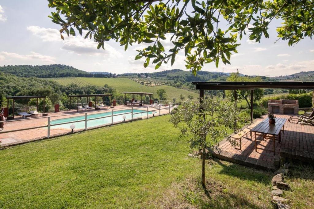 קרמיניאנו La Gufaia - Holiday House With Private Pool Near Florence מראה חיצוני תמונה