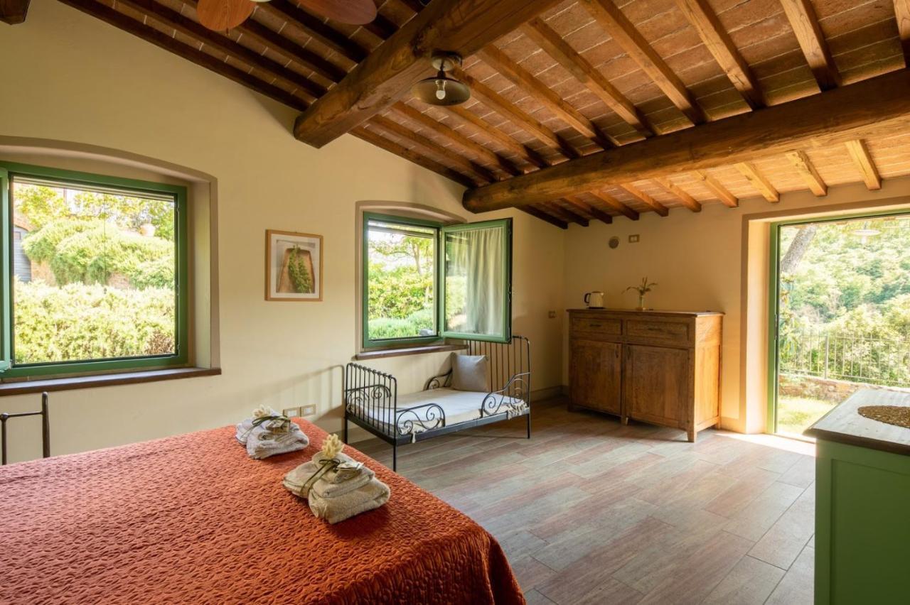 קרמיניאנו La Gufaia - Holiday House With Private Pool Near Florence מראה חיצוני תמונה