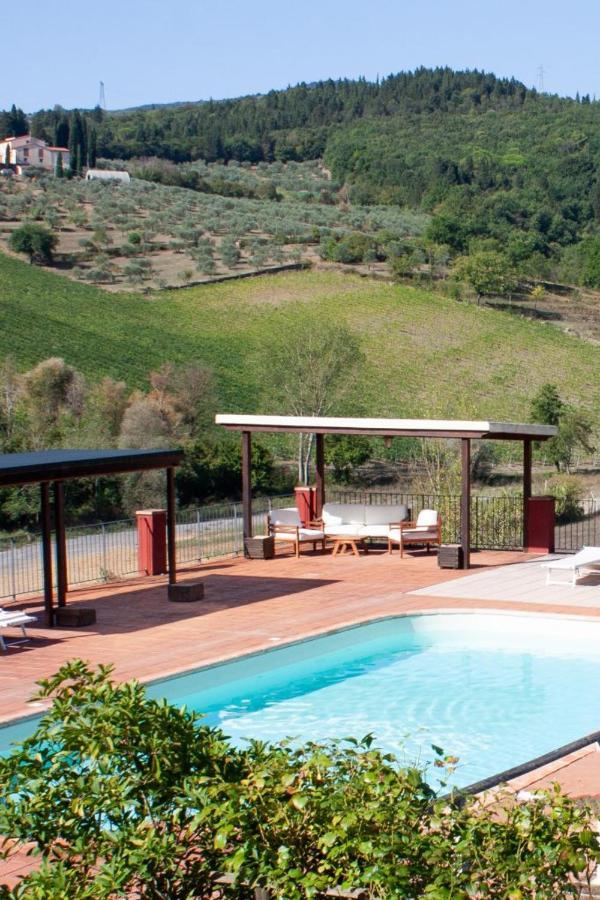 קרמיניאנו La Gufaia - Holiday House With Private Pool Near Florence מראה חיצוני תמונה