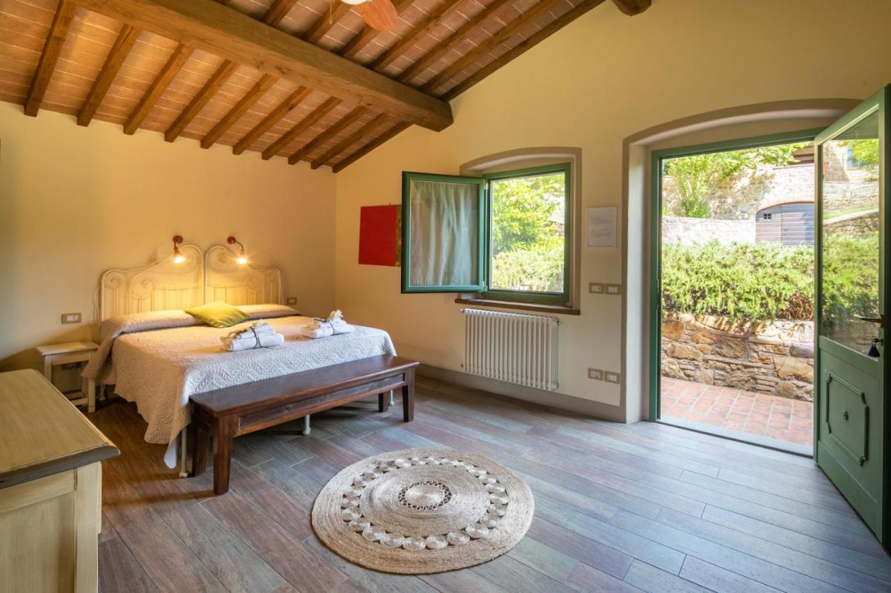 קרמיניאנו La Gufaia - Holiday House With Private Pool Near Florence מראה חיצוני תמונה